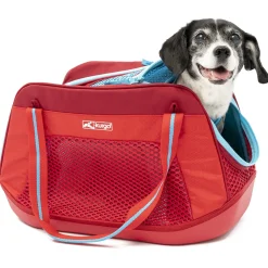 Kurgo Explorer Carrier - Hondenautoaccessoire - 46x25x25 cm Rood Blauw S