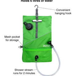 Kurgo Go Shower - Hondendouche - 6 l Groen