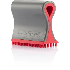 Kurgo Shed Sweeper - Hondenvachtborstel - Grijs Rood