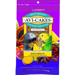 Lafeber Avi-Cakes Fruit Delight Parrot - Vogelvoer - 227 g