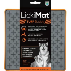 Lickimat Buddy Tuff - Slowfeeder Voermat 20x20 cm - Hondenvoerbak