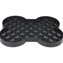 Lickimat Slodog - Slowfeeder Voermat - Hondenvoerbak - 35x26 cm Zwart