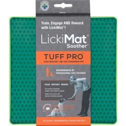 Lickimat Soother Pro Tuff - Slowfeeder Voermat 20x20 cm - Hondenvoerbak