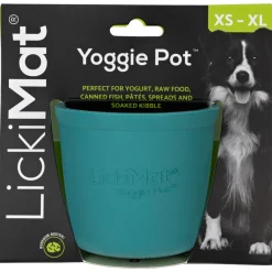 Lickimat Yoggi Pot - Slowfeeder Voor Afleiding. Plezier En Verrijking Ø10x9 cm - Hondenvoerbak
