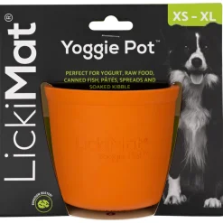 Lickimat Yoggi Pot - Slowfeeder Voor Afleiding. Plezier En Verrijking Ø10x9 cm - Hondenvoerbak