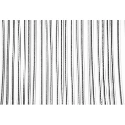 2.Lif Vliegengordijn Malta - Hordeuren - 93x230 cm Zwart