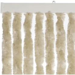 2.Lif Vliegengordijn Martinique - Hordeuren - 90x210 cm Beige