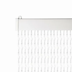 2.Lif Vliegengordijn Parijs - Hordeuren - 93x210 cm Transparant