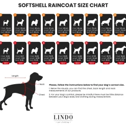 Lindo Honden Regenjas Softshell - Hondenkleding - Groen 3