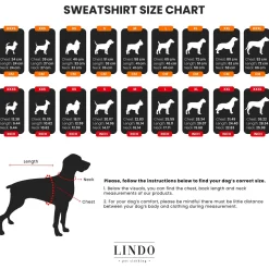 Lindo Hondenjas All Star - Hondenkleding - Rood 5