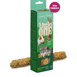 Little One Graanvrije Knabbelsticks - Knaagdiersnack - Kruiden 130 g