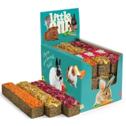Little One Knabbelstick Van Weidegrassen - Knaagdiersnack - 85 g per stuk