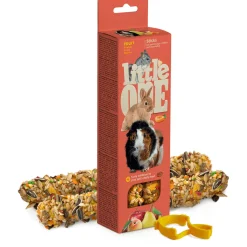 Little One Knabbelsticks Voor Cavia Konijnen Chinchilla - Knaagdiersnack - Fruit