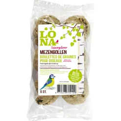 Lona Mezenbollen - Vogelvoer - 6 stuks