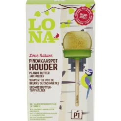 Lona Pindakaaspothouder P1 - Voederhuis - Groen