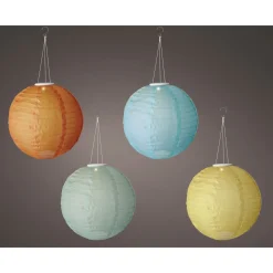 Lumineo Solar Lampion Xl - Hanglamp - Ø40 cm Assorti