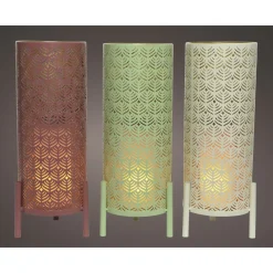 Lumineo Solar Tafellamp Xl + Vlameffect - Tuinverlichting - 16x38 cm Assorti 1 led