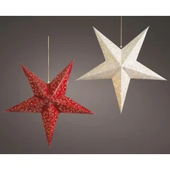 Lumineo Ster Raamdecoratie Met Led - Decoratie - Ø60 cm Warm Wit 20 led