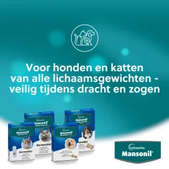 Mansonil All Worm Dog Tasty Small/Medium - Anti wormenmiddel