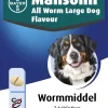 Mansonil All Worm Tablet Large Dog - Anti wormenmiddel - 2 tab Vanaf 10 Kg. 1 Tab Per 35 Kg Large
