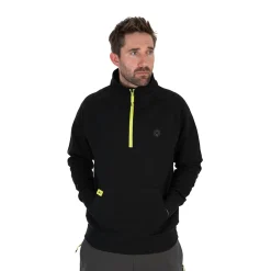 Matrix 1/4 Zip Sweat Black/Lime (Black Edition) - Jassen - Xxl