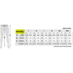 Matrix Jogger Shorts Grey/Lime (Black Edition) - Broeken - Medium