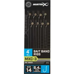 Matrix Mxc-3 Barbless 0.165mm 15cm Super Stop - Hakenboekje - Size 14