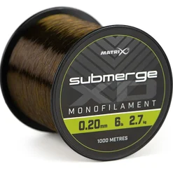 Matrix Submerge Xd Monofilament - 6lb - 2.7kg 0.20mm (1000m) - Nylon -