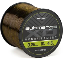 Matrix Submerge Xd Monofilament - 10lb - 4.5kg 0.25mm (1000m) - Nylon -