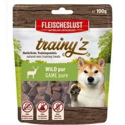 Meatlove Trainy'Z Game - Hondensnacks - Wild 100 g