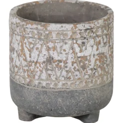 Mega Collections Binnenpot Diara Cylinder - Bloempotten - Grijs