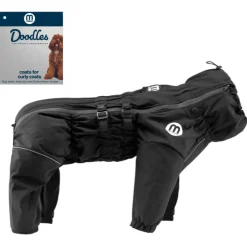 Mikki Doodle Coat Zwart - Hondenjas