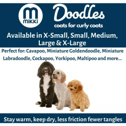 Mikki Doodle Coat Zwart - Hondenjas