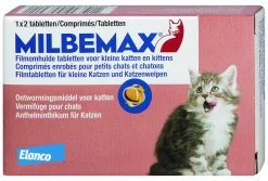 Milbemax Milbemax Kitten & Kat - Anti wormenmiddel - 2 tab 0.5 Tot 2 Kg