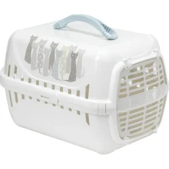 Moderna Trendy Runner Maasai - Kattenvervoersbox - Grijs Lichtblauw