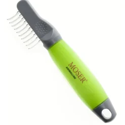 Moser Klittenkam - Hondenvachtkam - Groen Grijs