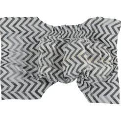 Mpets Luier - Training & Gedrag - 15x10x10.5 cm Zwart Wit Voor Teven Xs