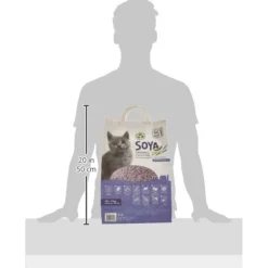 Mpets Soya Organic Cat Litter - Kattenbakvulling - 10 l Lavendel