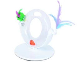 Mpets Speeltje Rollercoaster - Kattenspeelgoed - 30x20.8x22.5 cm Wit