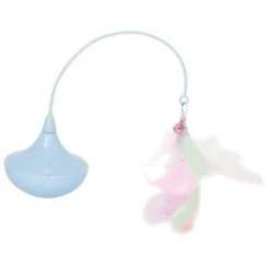 Mpets Speeltje Swing Tumbler - Kattenspeelgoed - 8.2x8.2x18 cm Blauw