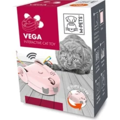 Mpets Speeltje Vega - Kattenspeelgoed - 8.2x6x3.6 cm Pink
