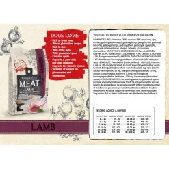 Natural Fresh Meat All Breeds Lam - Hondenvoer