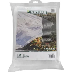Nature Afdekzeil 100 Micron - Dekkleed - 4x6 m Transparant