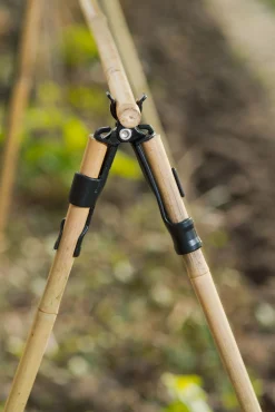 Nature A-Verbindingsstuk Plantstokken Zwart - Klim-En Geleide Artikel