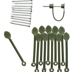 Nature Clematisklemmen - Klim-En Geleide Artikel - 0.5x1.1x7 cm Groen 12 stuks