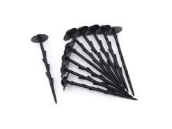 Nature Grondpen - Groeifolie Gronddoek - 20 cm Zwart 10 stuks