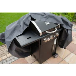 Nature Hoes Voor Gasbarbecue - Barbecue - 180x80x125 cm Grijs