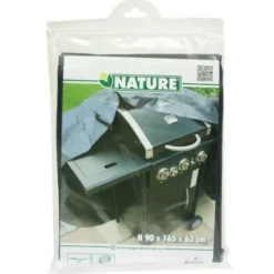 Nature Hoes Voor Gasbarbecue - Barbecue - 165x53x90 cm Grijs