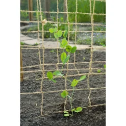 Nature Klim- Groei- En Geleidenet Jute - Klim-En Geleide Artikel - 1x3 m Bruin