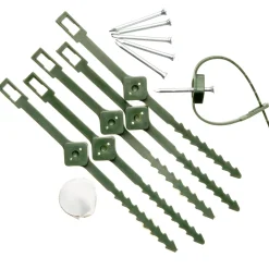 Nature Klimplantgeleiders - Klim-En Geleide Artikel - 0.5x1x14.5 cm Groen 6 stuks